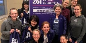 Team from 261 Fearless running club