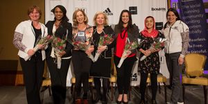 Event - women with flowers - thank you
